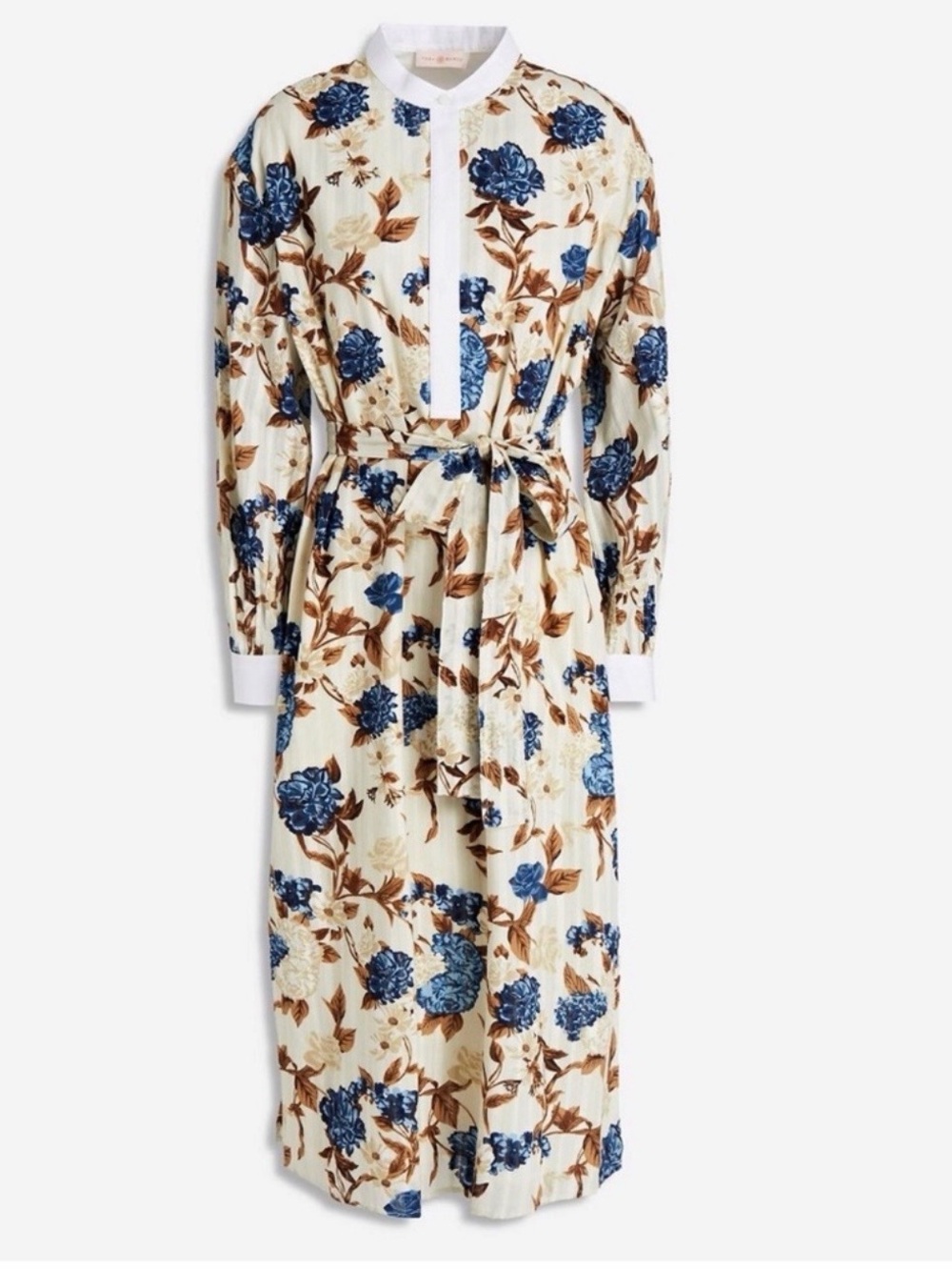 Tory Burch Floral Tunic Dress Size M - Picture 4 of 9